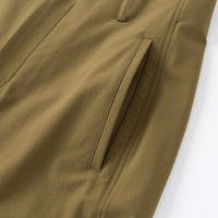 Ther. Olive Drab High-waisted Tapered Trousers | MADA IN CHINA