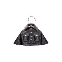 MARRKNULL Black Glisten Small Shirt Hanger Bag | MADA IN CHINA