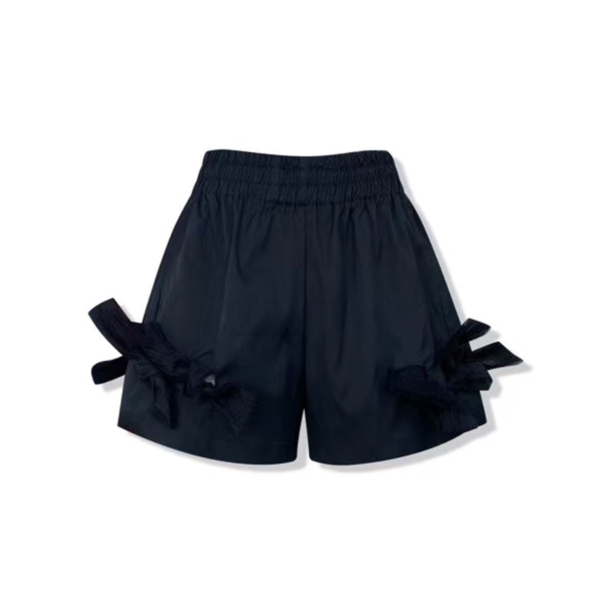 NOT FOR US Bow Black Shorts | MADA IN CHINA