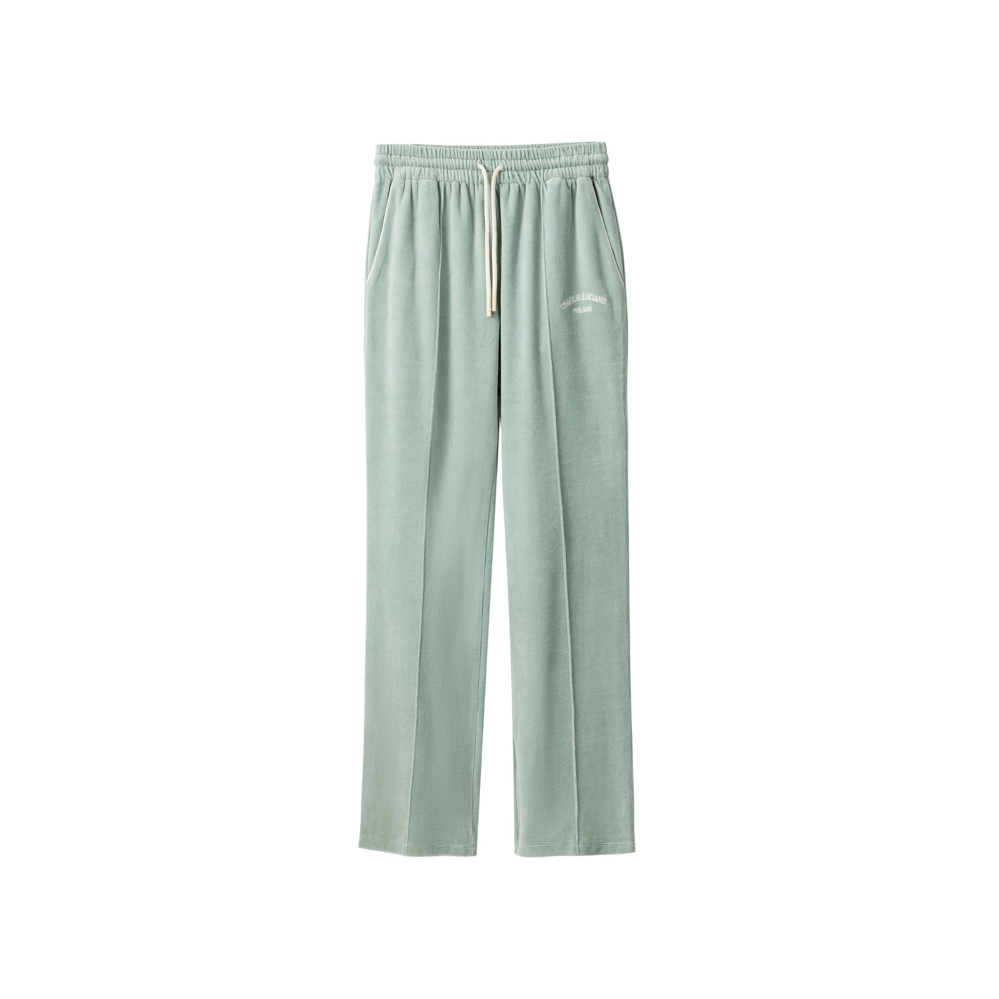 CHARLIE LUCIANO Mint Sports Pants | MADA IN CHINA