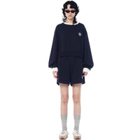 ICE DUST Offset Contrasting Trim Sweater | MADA IN CHINA