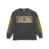 CHARLIE LUCIANO One Dollar Print T-shirt | MADA IN CHINA