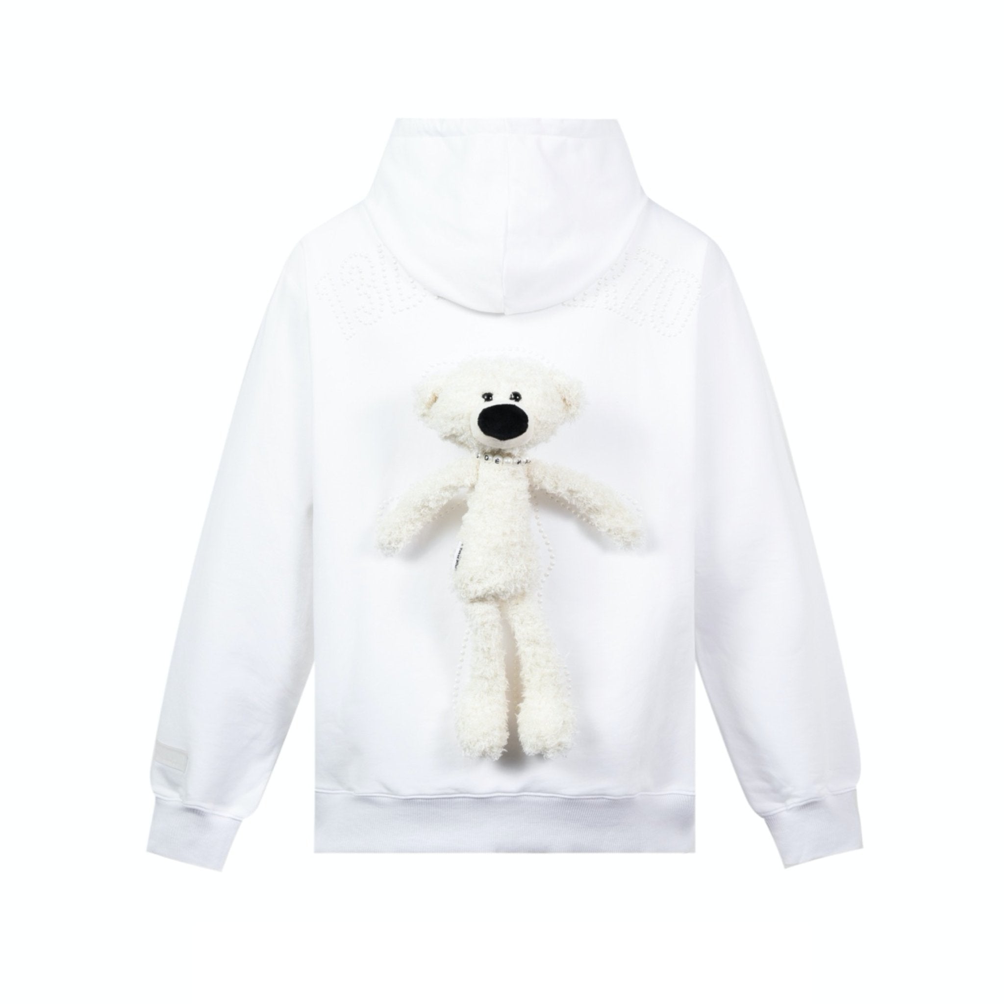 13DE MARZO Pearl Palda Bear Sweater White