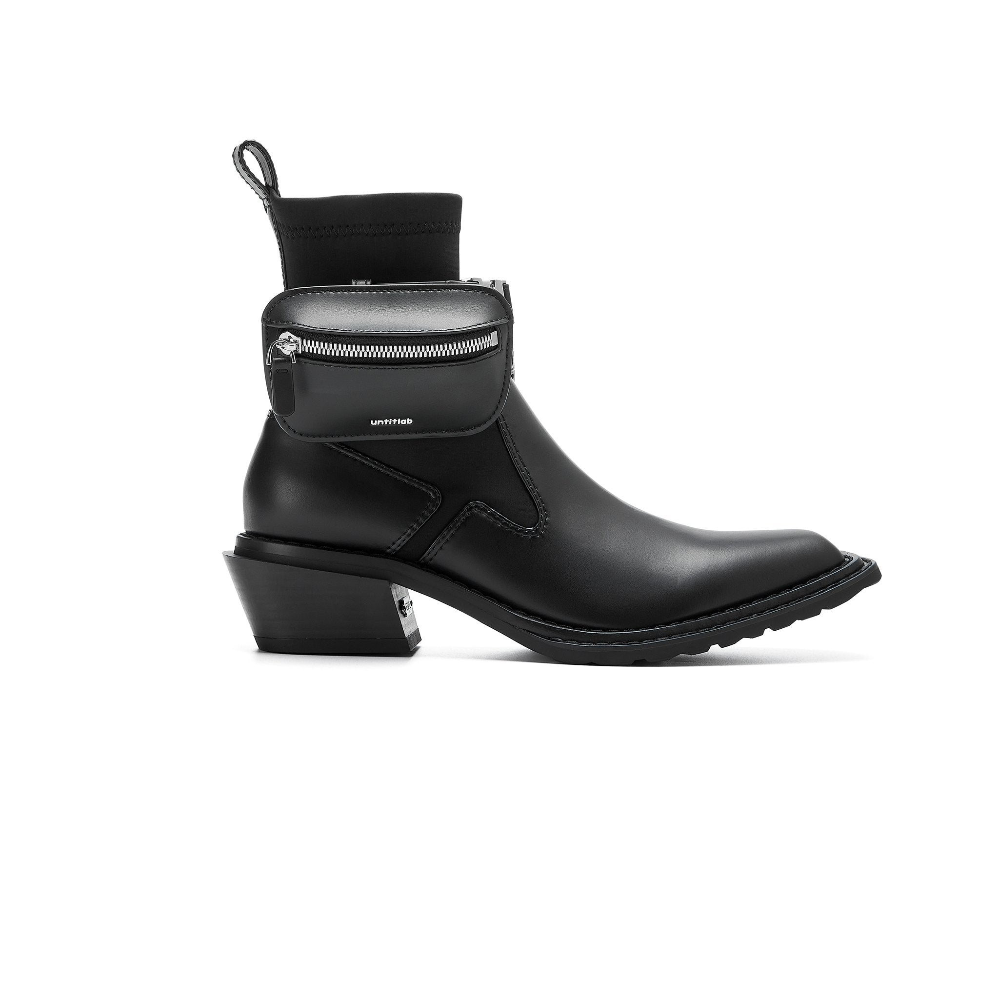 untitled#13 Hitch Boots (Matt Black with Bag)