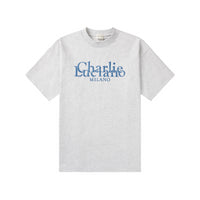 Blue Foam Logo Short-Sleeved T-Shirt