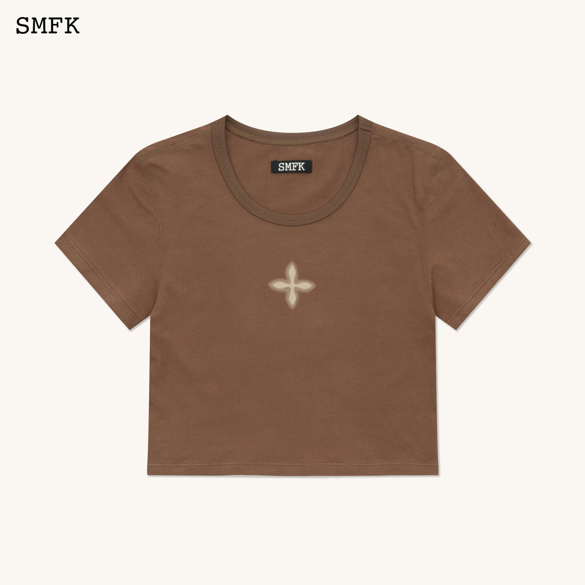 Compass Cross Sport Tights Tee In Brown