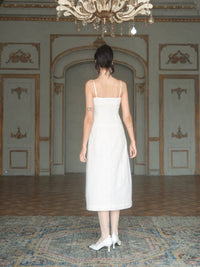ARTE PURA Apricot Lace Camisole Long Dress | MADA IN CHINA