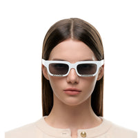 Allow Access Attraction Series Soul Sunglass In White | MADA IN CHINA