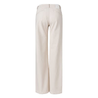 Ther. Beige Low-waisted Wide-leg Jeans | MADA IN CHINA