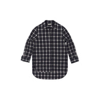 CPLUS SERIES Black Checked Blouse | MADA IN CHINA