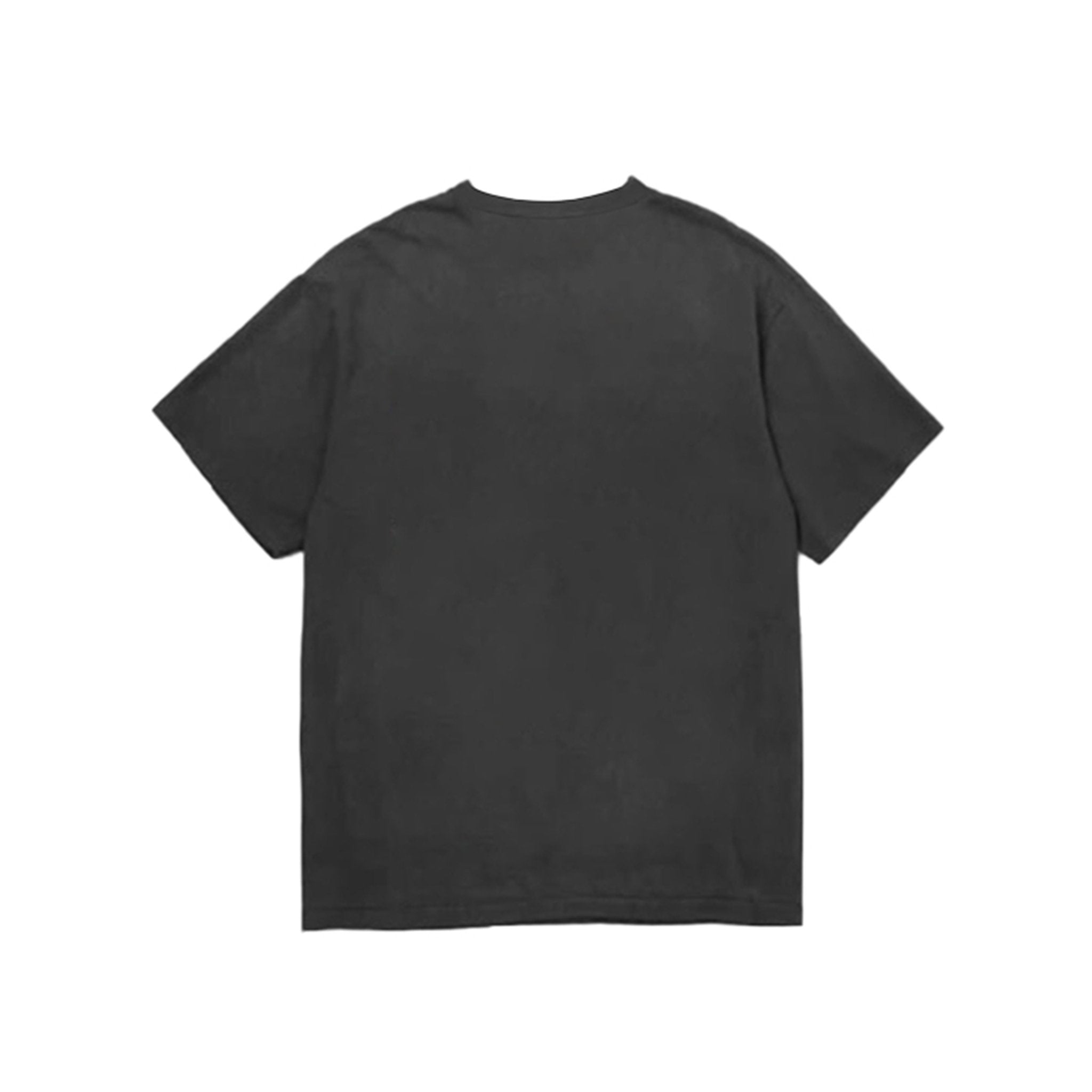 CHARLIE LUCIANO Black Hand Drawn Graffiti Logo Vintage Short - Sleeved T - Shirt | MADA IN CHINA