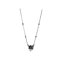 CHENG Black Silver Cherry Blossom Necklace | MADA IN CHINA