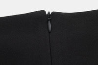 Maca Kaka Black Slim Vest Dress | MADA IN CHINA