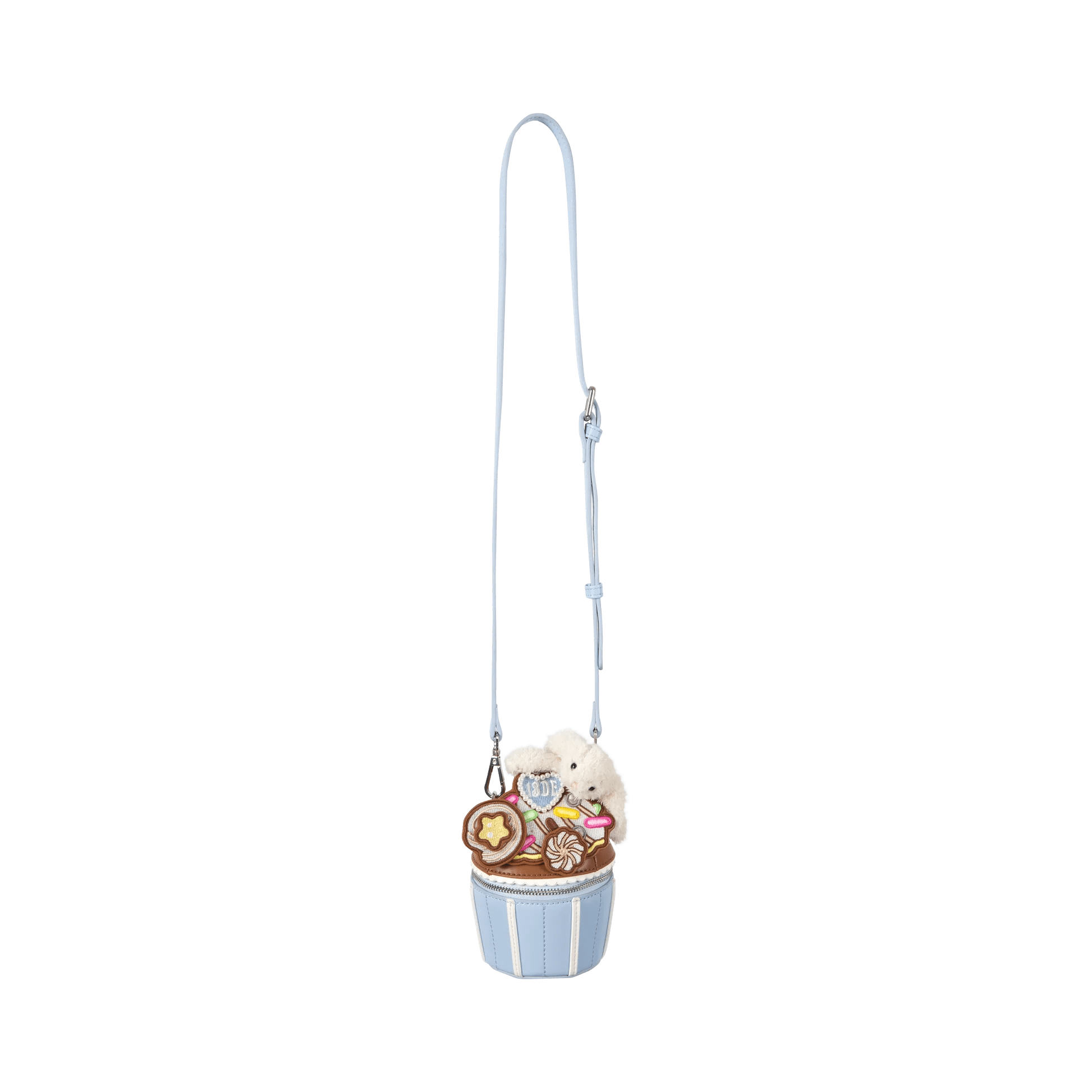13DE MARZO Blue Frosted Cake Bag | MADA IN CHINA