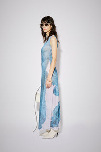 CPLUS SERIES Body - Print Maxi Dress | MADA IN CHINA