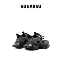 Sugar Su Butterfly Manor Butterfly Dream Series Bubble Sole Clunky Sneaker In Dark Grey | MADA IN CHINA