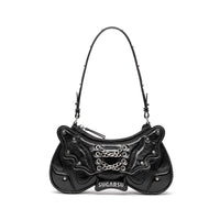 Sugar Su Butterfly Manor Butterfly Dream Series Butterfly Armpit Bag In Black | MADA IN CHINA