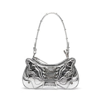 Sugar Su Butterfly Manor Butterfly Dream Series Butterfly Armpit Bag In Silver | MADA IN CHINA