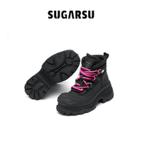 Sugar Su Casual Down Thick Bottom Short Boots Black | MADA IN CHINA