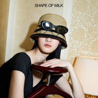 SHAPE OF MILK Color - Blocked Fishing Hat | MADA IN CHINA