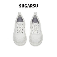 Sugar Su Colorblocked Lace - Up Suit Shoes White | MADA IN CHINA