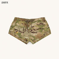SMFK Compass Wild Tarpan Forest Camouflage Outdoor Shorts | MADA IN CHINA