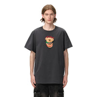13DE MARZO Dark Gray Layered Hamburger T - shirt | MADA IN CHINA