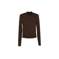 ilEWUOY DeRong Cigarette Pipe Long Sleeves in Brown | MADA IN CHINA