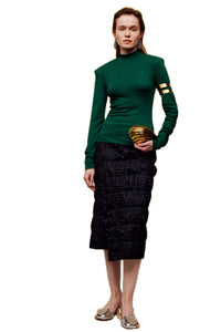 ilEWUOY DeRong Cigarette Pipe Long Sleeves in Green | MADA IN CHINA