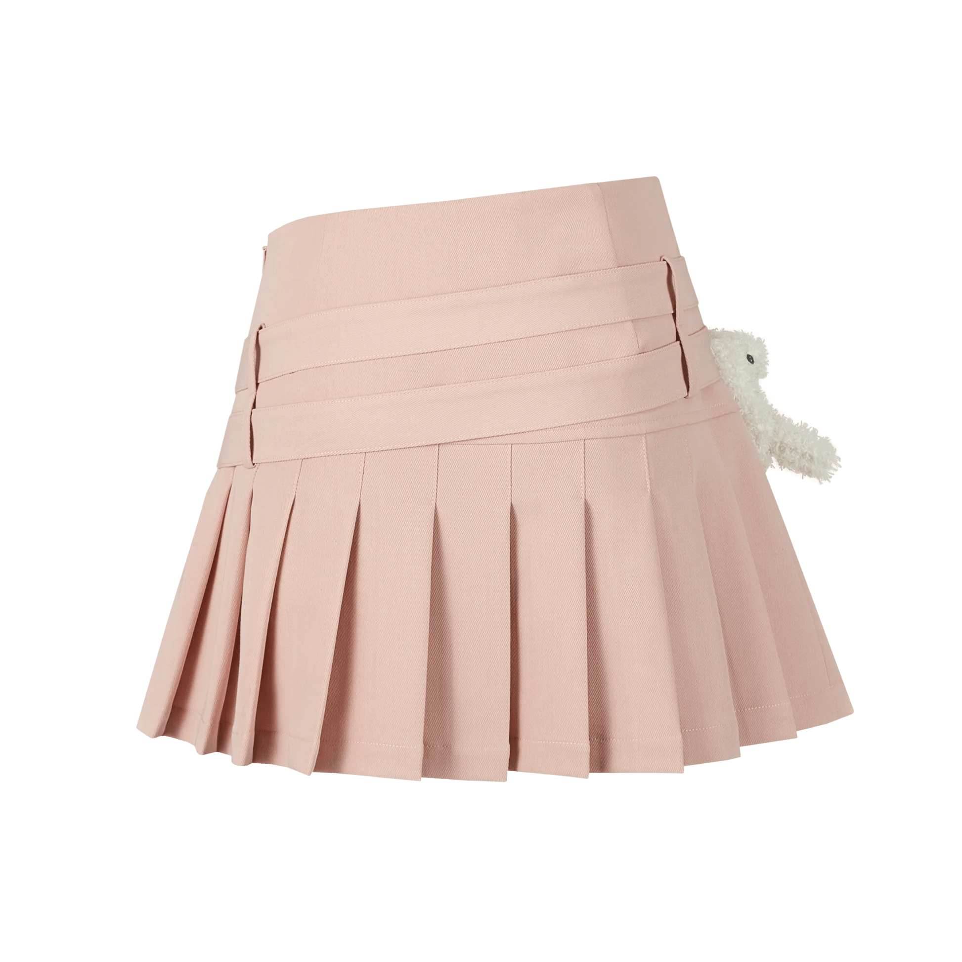 13DE MARZO Doozoo Belt Skirt Pink | MADA IN CHINA