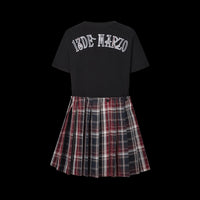 13DE MARZO Doozoo Dispatch Tee Skirt Black | MADA IN CHINA