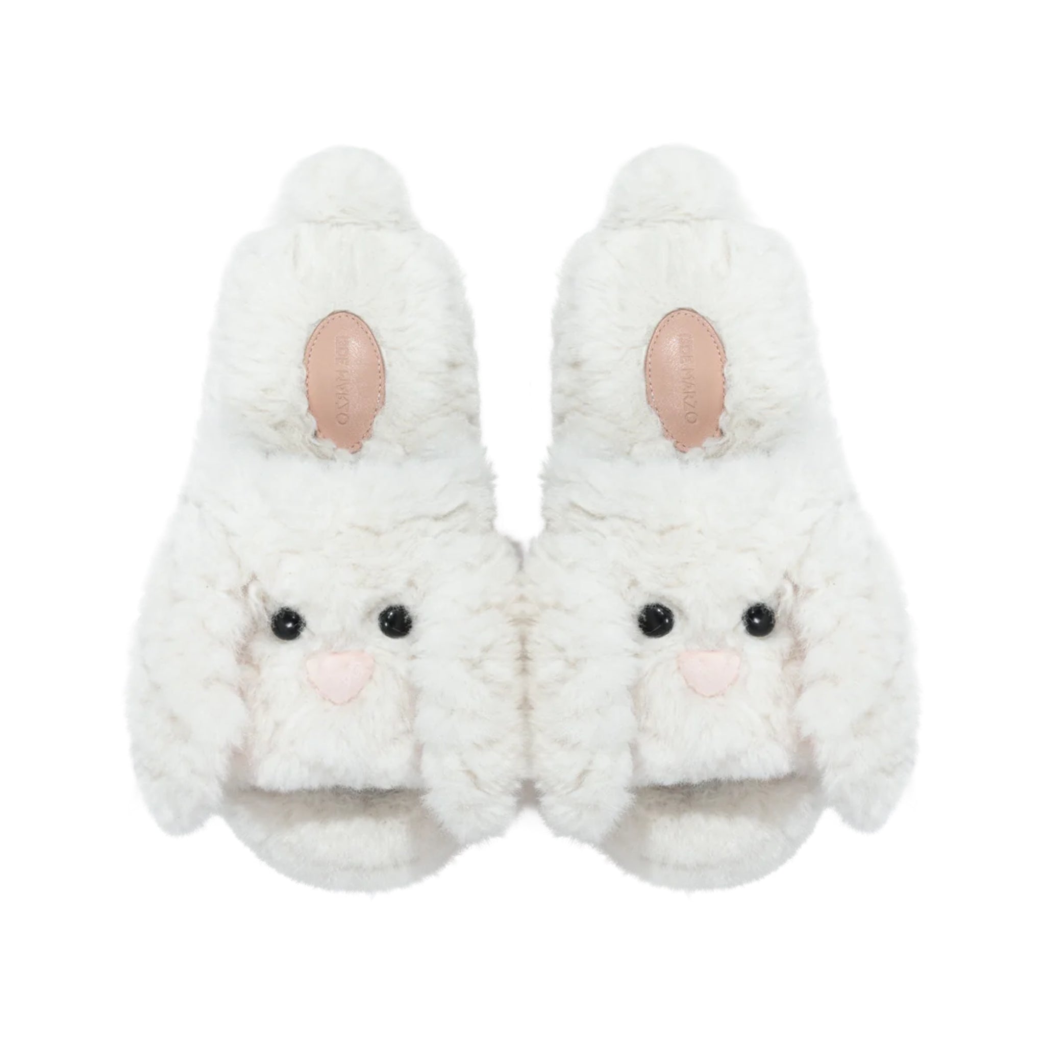 13DE MARZO Doozoo Dynamic Fuzzy Slipper In White | MADA IN CHINA