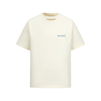 13DE MARZO Doozoo Logo Colored Line T - shirt White | MADA IN CHINA