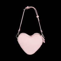 13DE MARZO Doozoo Suspender Heart Shape Bag Pink | MADA IN CHINA