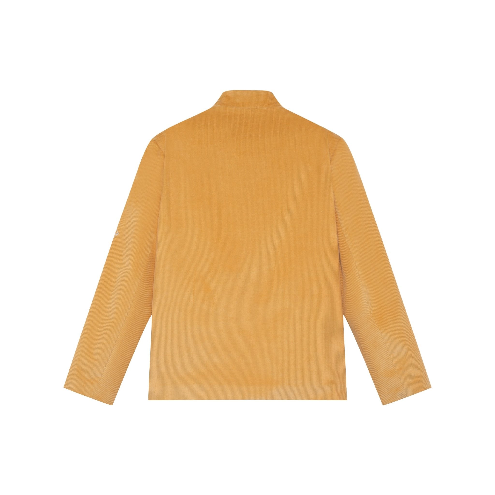 NOSENSE Embroidered Corduroy Jacket In Ginger | MADA IN CHINA