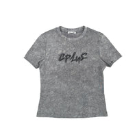 CPLUS SERIES Faded Logo T - Shirt Gray | MADA IN CHINA