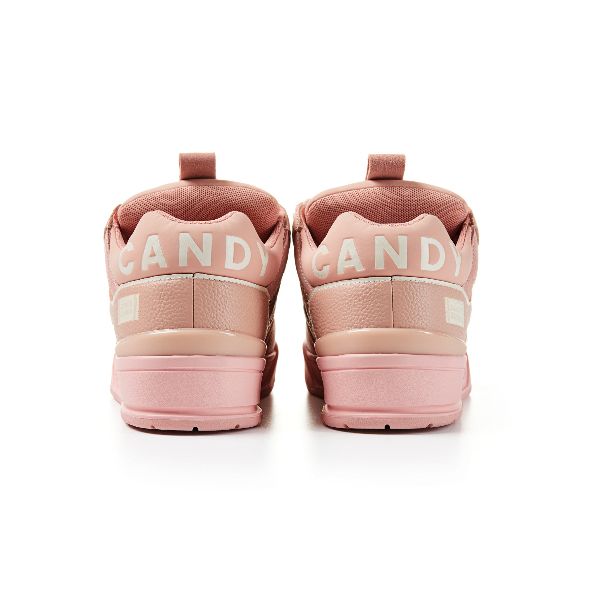 CANDYDONDA Fuzz Pink Curbmelo Sneaker | MADA IN CHINA