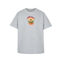 13DE MARZO Gray Layered Hamburger T - shirt | MADA IN CHINA