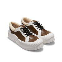 LOST IN ECHO Irregular Wavy Edge Thick-soled Casual Shoes in Brown | MADA IN CHINA