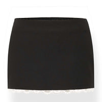 NAWS Lace Trimmed Hip - Hugging Skirt | MADA IN CHINA