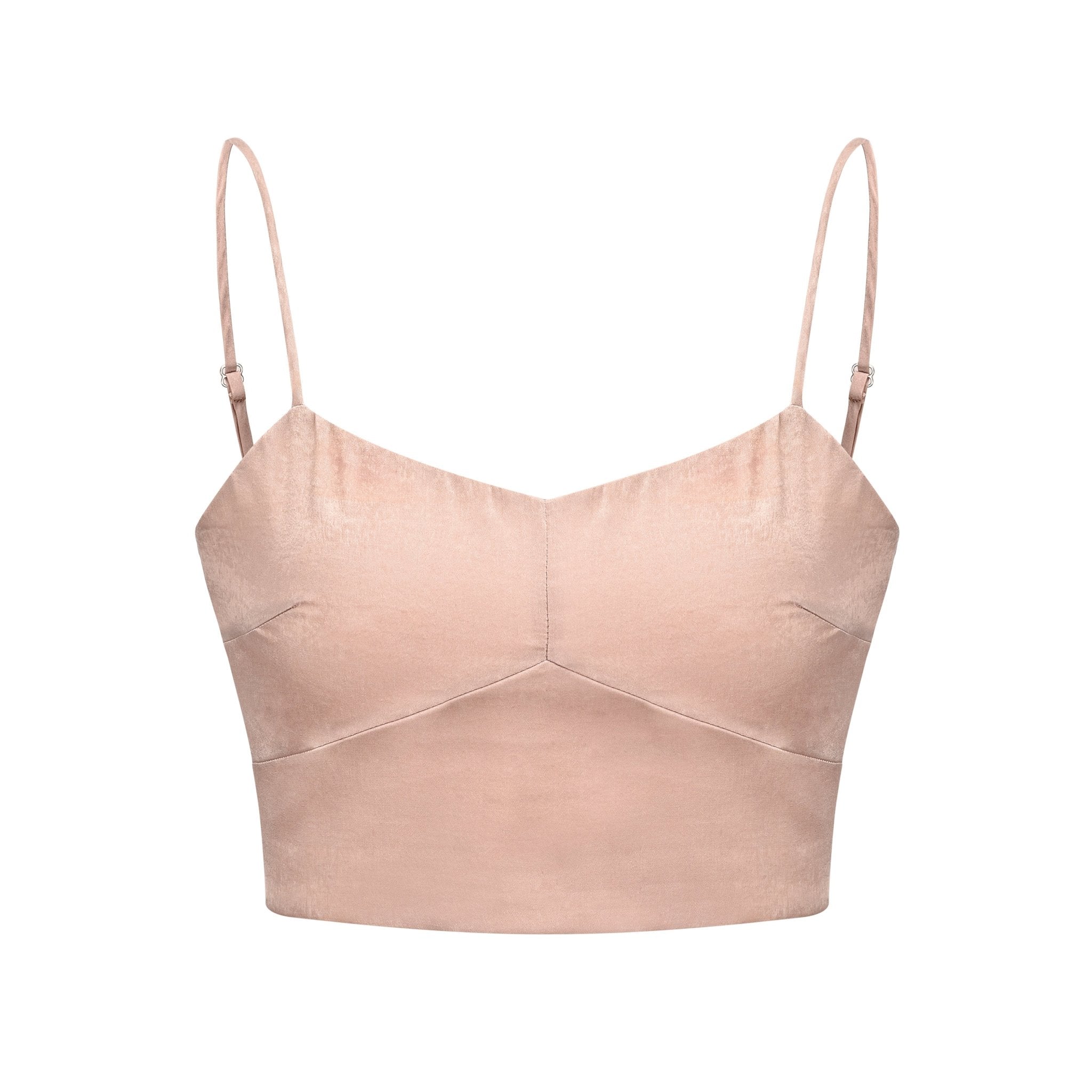 EtheClouds Lotus Pink Short Camisole | MADA IN CHINA