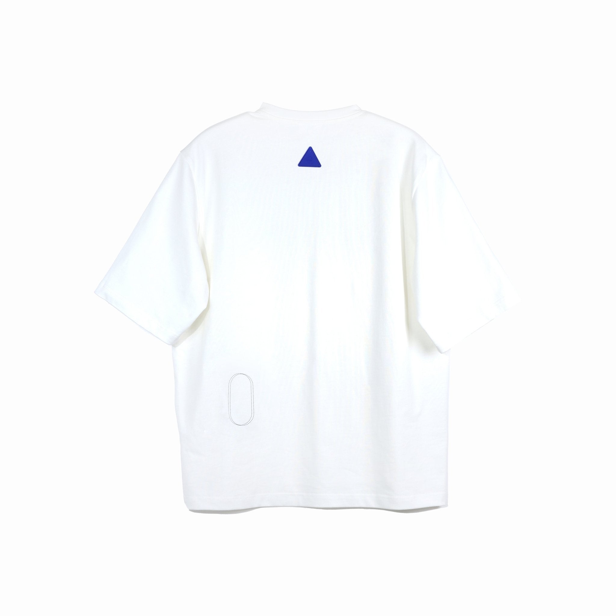 ARCH Mismatched Printed Short Sleeve T - Shirt White | MADA IN CHINA