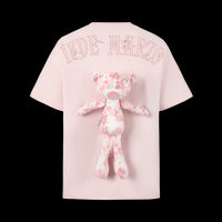 13DE MARZO Pink Bear Sakura Limited T - shirt | MADA IN CHINA