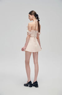 Fa sogno Pink Bow Tie Two - piece Dress | MADA IN CHINA