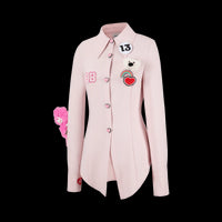 13DE MARZO Pink Care Bears Shirt | MADA IN CHINA