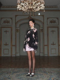 ARTE PURA Pink Sequin Half Skirt | MADA IN CHINA