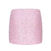 ARTE PURA Pink Sequin Half Skirt | MADA IN CHINA