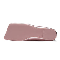 LOST IN ECHO Pink Square Toe Bow Ballet Shoes | MADA IN CHINA