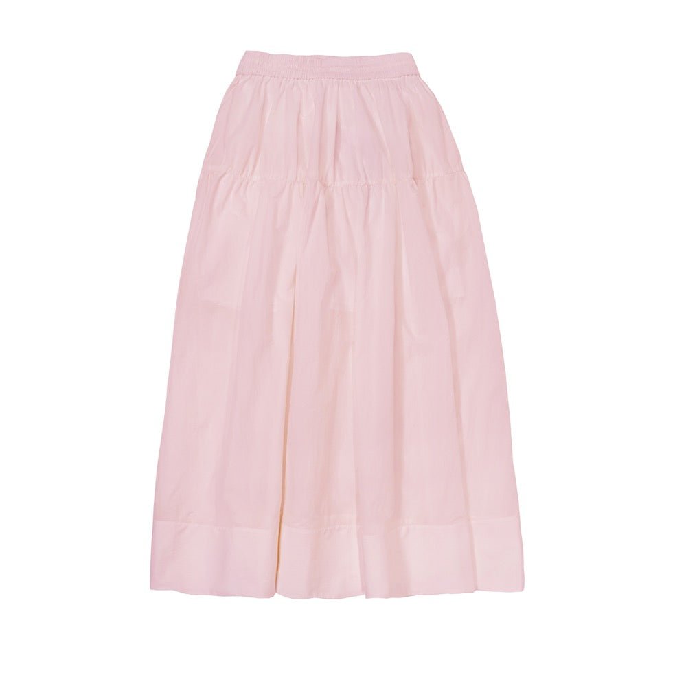 FENGYI TAN Pink Sunscreen Long Skirt | MADA IN CHINA