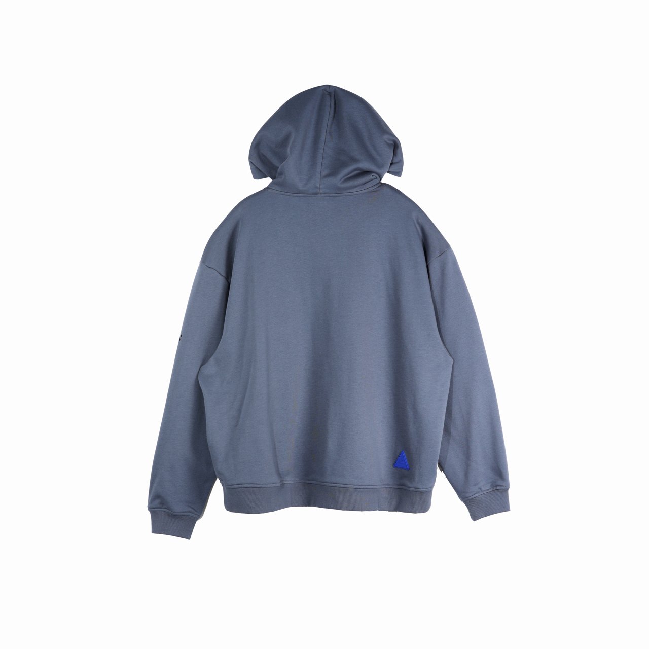 ARCH Ribbon Structured Hooded Sweatshirt Charcoal Gray | MADA IN CHINA